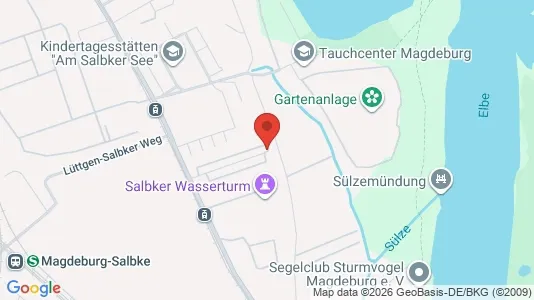 Apartments for rent i Magdeburg - kort over placeringen