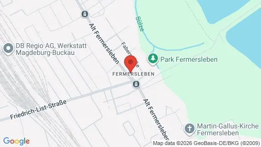 Apartments for rent i Magdeburg - kort over placeringen