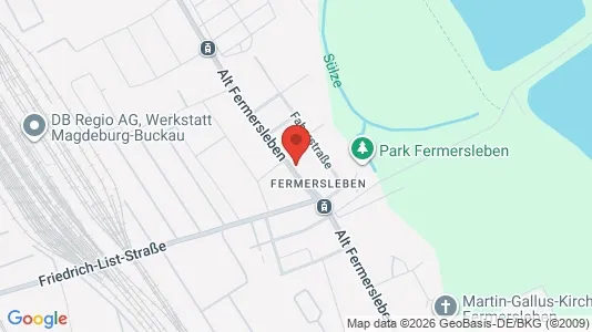 Apartments for rent i Magdeburg - kort over placeringen