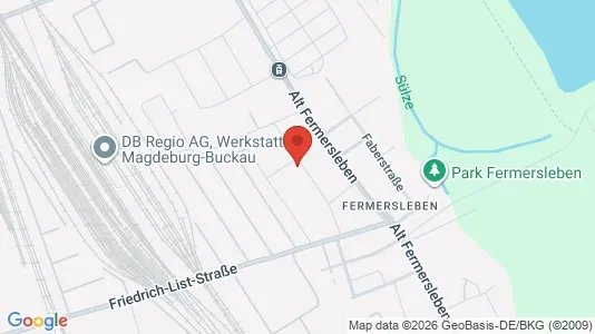 Apartments for rent i Magdeburg - kort over placeringen