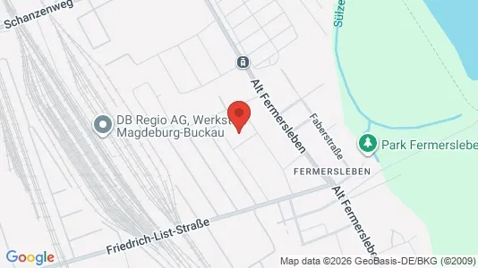 Apartments for rent i Magdeburg - kort over placeringen