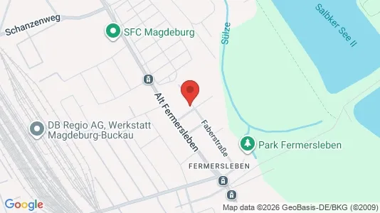 Apartments for rent i Magdeburg - kort over placeringen