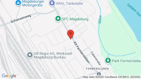 Apartments for rent i Magdeburg - kort over placeringen