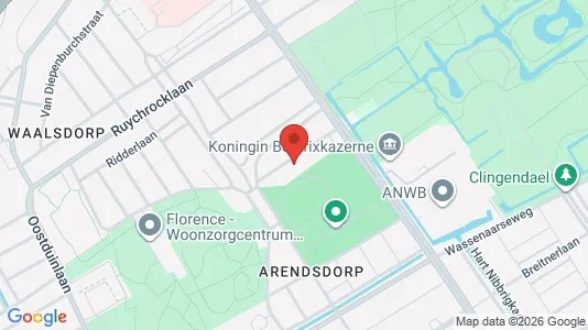 Apartments for rent i The Hague Haagse Hout - kort over placeringen
