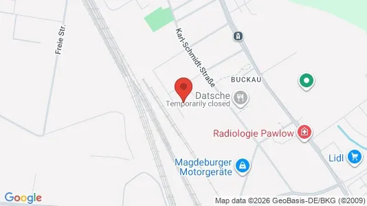 Apartments for rent i Magdeburg - kort over placeringen