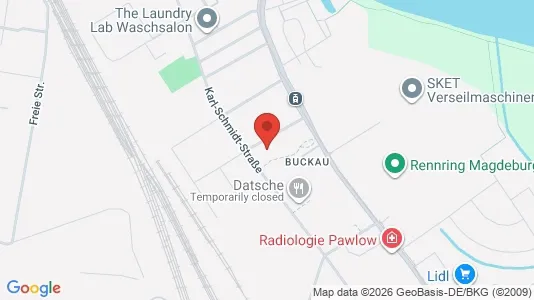 Apartments for rent i Magdeburg - kort over placeringen