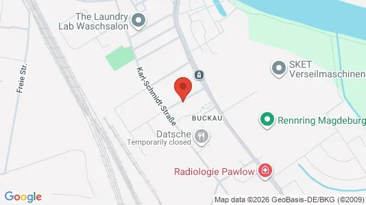 Apartments for rent i Magdeburg - kort over placeringen