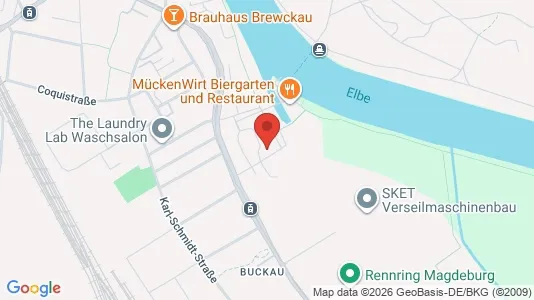 Apartments for rent i Magdeburg - kort over placeringen