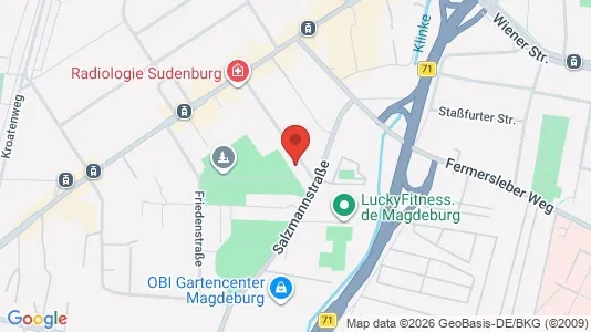 Apartments for rent i Magdeburg - kort over placeringen