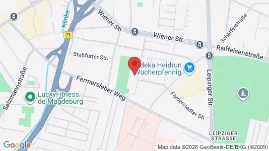 Apartments for rent i Magdeburg - kort over placeringen