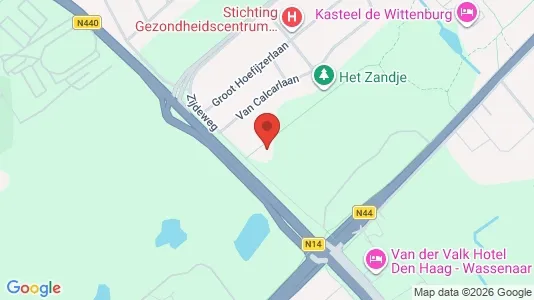 Apartments for rent i Wassenaar - kort over placeringen