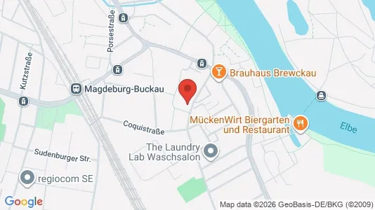 Apartments for rent i Magdeburg - kort over placeringen