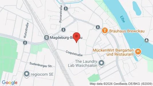 Apartments for rent i Magdeburg - kort over placeringen