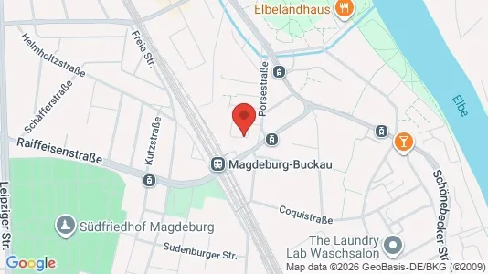 Apartments for rent i Magdeburg - kort over placeringen