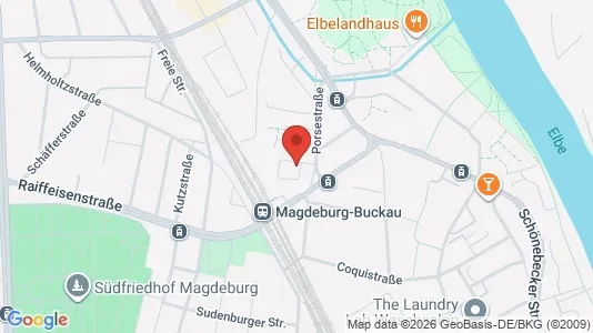 Apartments for rent i Magdeburg - kort over placeringen
