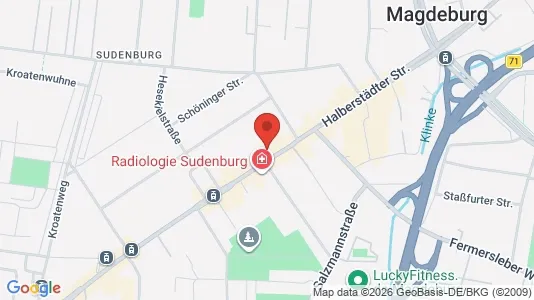 Apartments for rent i Magdeburg - kort over placeringen