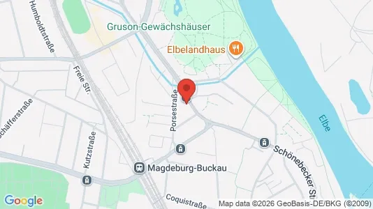 Apartments for rent i Magdeburg - kort over placeringen