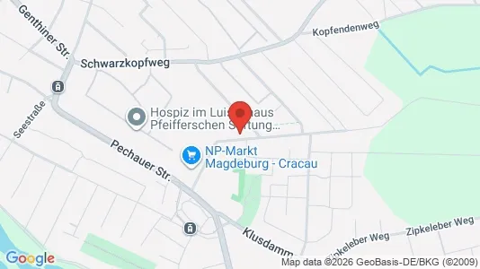 Apartments for rent i Magdeburg - kort over placeringen