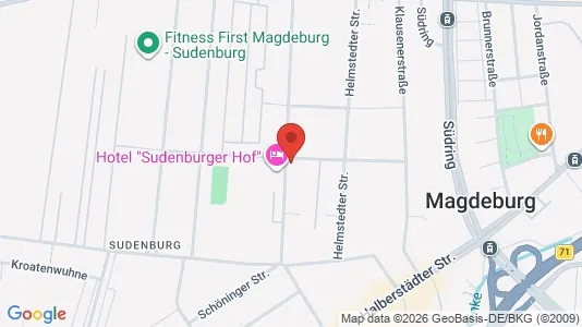 Apartments for rent i Magdeburg - kort over placeringen