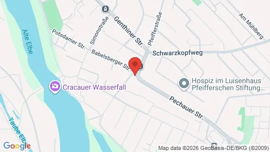 Apartments for rent i Magdeburg - kort over placeringen