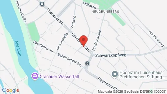 Apartments for rent i Magdeburg - kort over placeringen