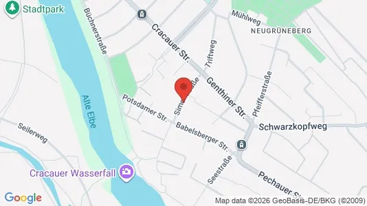 Apartments for rent i Magdeburg - kort over placeringen