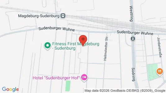 Apartments for rent i Magdeburg - kort over placeringen