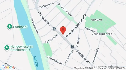 Apartments for rent i Magdeburg - kort over placeringen