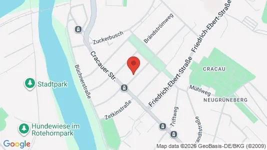 Apartments for rent i Magdeburg - kort over placeringen