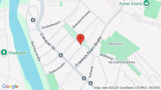 Apartments for rent i Magdeburg - kort over placeringen