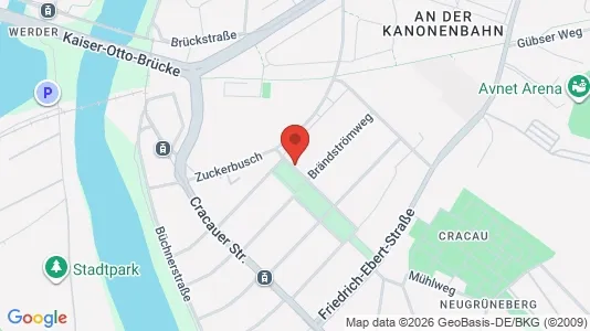 Apartments for rent i Magdeburg - kort over placeringen