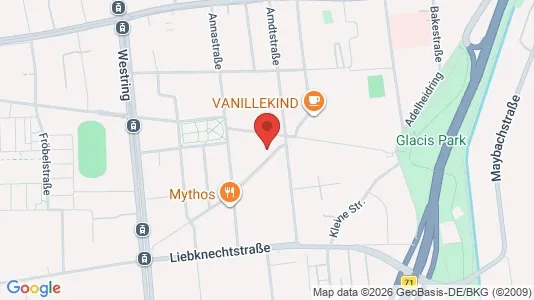 Apartments for rent i Magdeburg - kort over placeringen