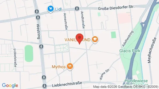 Apartments for rent i Magdeburg - kort over placeringen