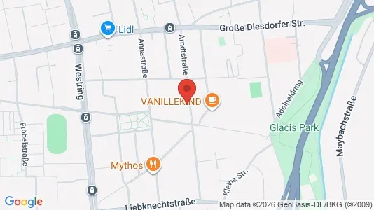 Apartments for rent i Magdeburg - kort over placeringen