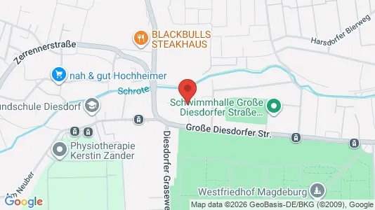 Apartments for rent i Magdeburg - kort over placeringen