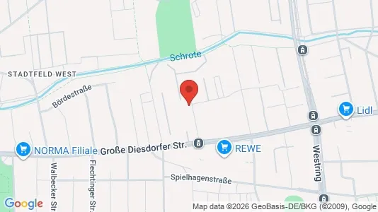 Apartments for rent i Magdeburg - kort over placeringen