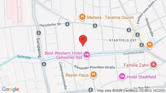 Apartments for rent i Magdeburg - kort over placeringen