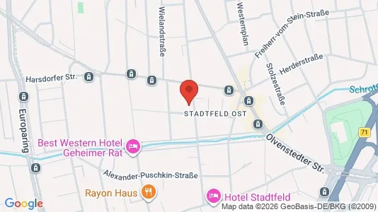 Apartments for rent i Magdeburg - kort over placeringen