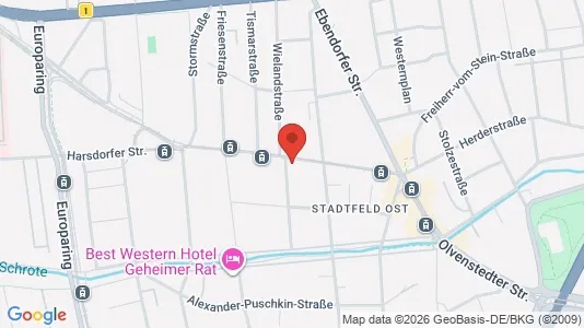 Apartments for rent i Magdeburg - kort over placeringen