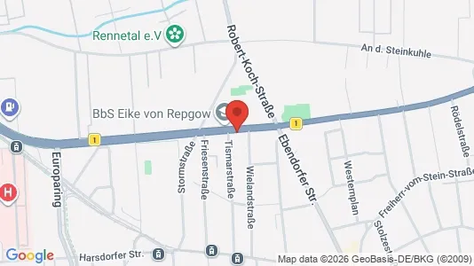 Apartments for rent i Magdeburg - kort over placeringen