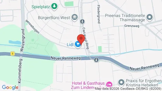 Apartments for rent i Magdeburg - kort over placeringen