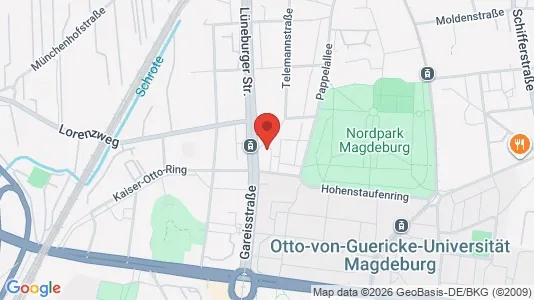 Apartments for rent i Magdeburg - kort over placeringen