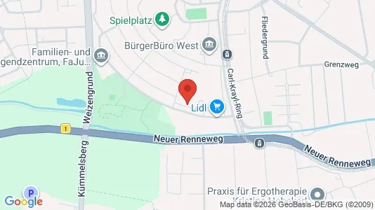 Apartments for rent i Magdeburg - kort over placeringen