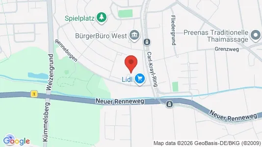 Apartments for rent i Magdeburg - kort over placeringen