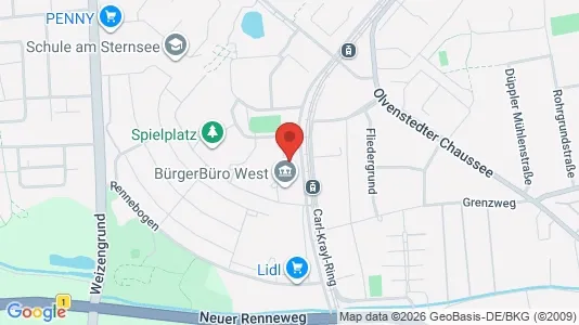 Apartments for rent i Magdeburg - kort over placeringen