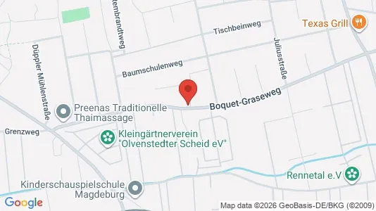 Apartments for rent i Magdeburg - kort over placeringen