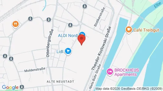 Apartments for rent i Magdeburg - kort over placeringen