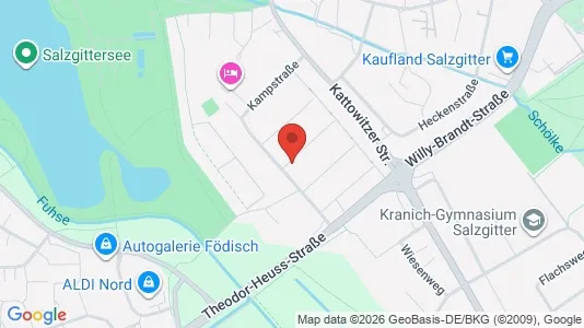 Apartments for rent i Salzgitter - kort over placeringen