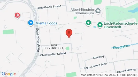 Apartments for rent i Magdeburg - kort over placeringen