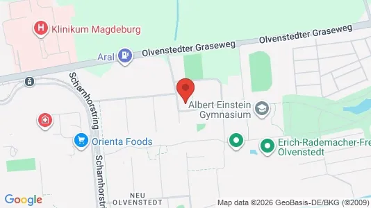 Apartments for rent i Magdeburg - kort over placeringen